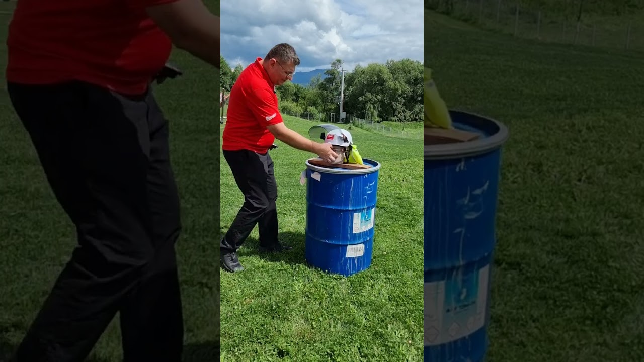 Testare tras la tinta - ochelari și viziere Milwaukee Brașov Power Productivity 2023