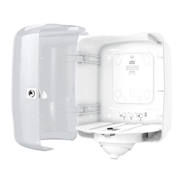 Dispenser role hartie cu derulare centrala, cu portionare Tork M4 Reflex 473190