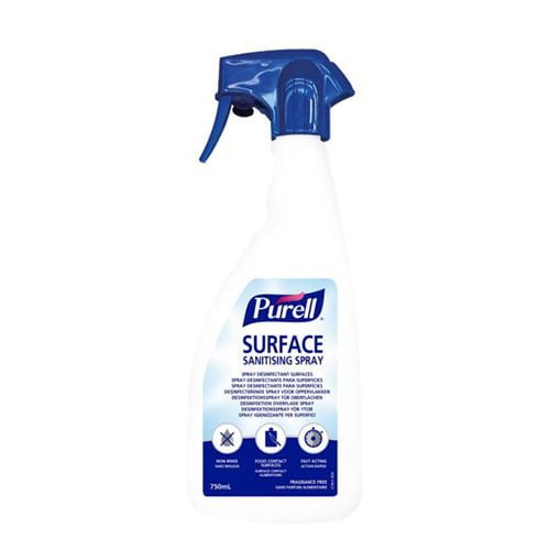 Dezinfectant pentru suprafete, fara clatire, Purell Surface Sanitising Spray 32675, 750ml