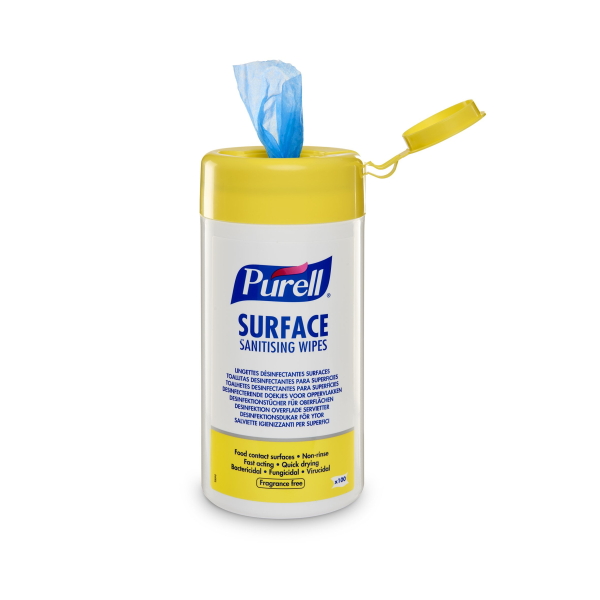 Servetele dezinfectante pentru suprafete Purell 95102