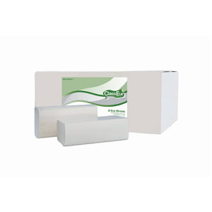 Prosoape de hartie Z, 2 straturi, 100% reciclat, 150 servetele/pach, 25 pach/bax