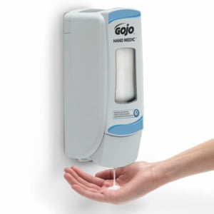 Dozator Gojo Hand Medic ADX-7, alb, manual, pentru rezerva GJ8745 - crema hidratanta profesionala pentru ingrijirea mainilor Gojo Hand Medic ADX 685ml