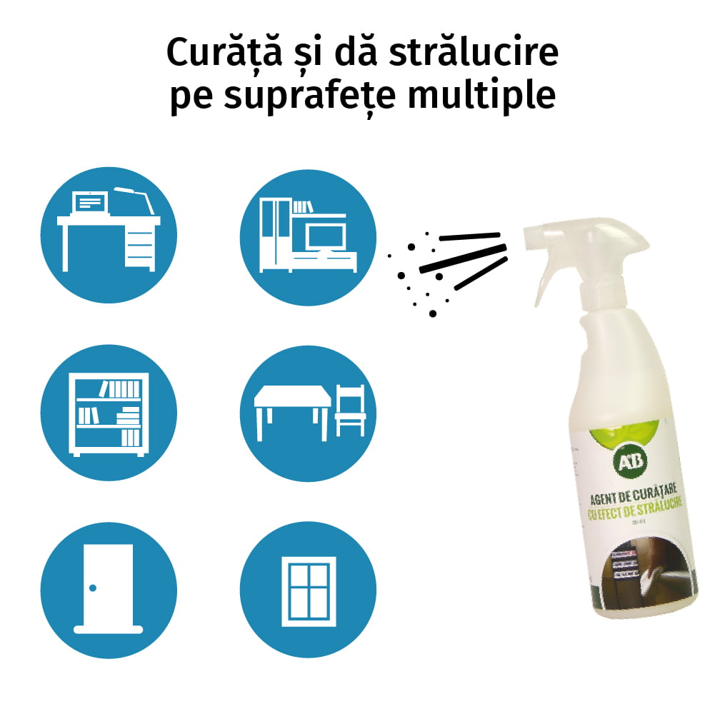 detergent biologic multi suprafete shine cleaner