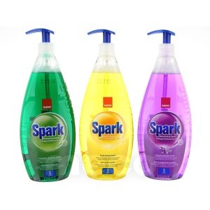 Detergent de vase Sano Spark 1L - flacon cu pompita