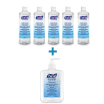pachet-dezinfectant-de-maini-5+1-Purell-Advanced-500ml