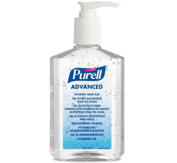 Dezinfectant pentru maini Gojo Purell Advanced 9659 flacon 350 ml cu pompita