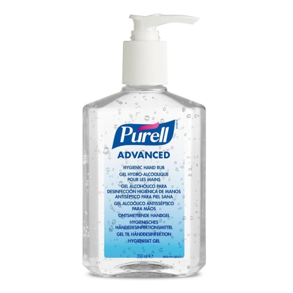 gel-dezinfectant-purell-advanced-350ml-9659 Dezinfectant pentru maini Gojo Purell Advanced 9659 flacon 350 ml cu pompita