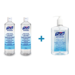 pachet-dezinfectant-de-maini-2+1-Purell-Advanced-350.ml