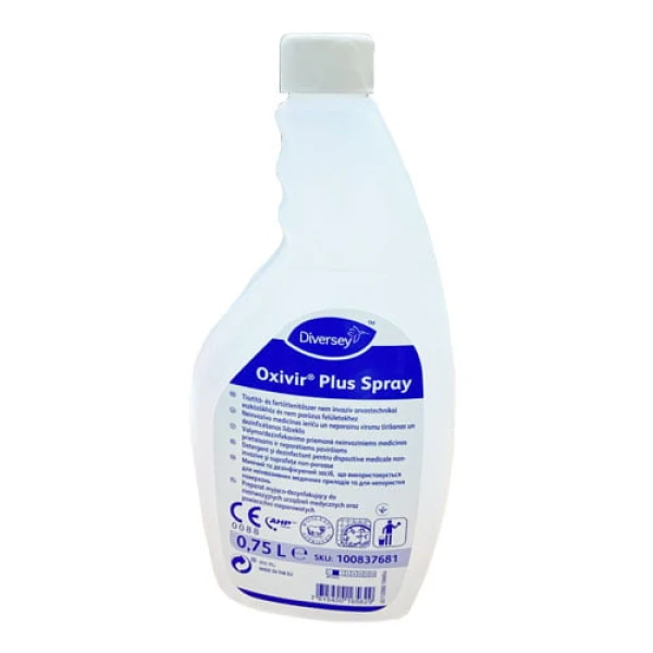 Dezinfectant de suprafete fara clatire Diversey Oxivir Plus Spray 750ml