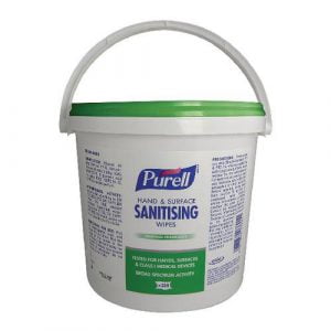 Servetele dezinfectante pentru suprafete Purell Hand & Surface Wipes 92206