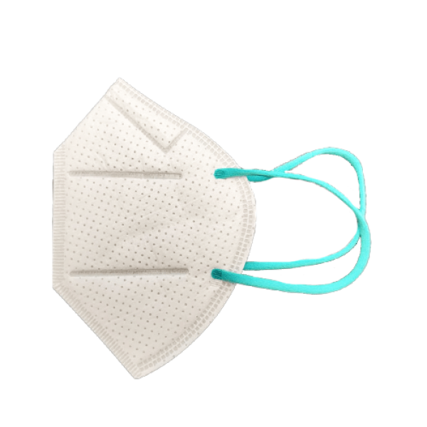 Masca protectie FFP3 fara supapa, ambalare individuala, avizata MAPN, cu elastic verde