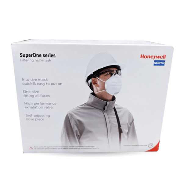 Masti protectie FFP2 tip cupa, fara supapa, 30 masti/cutie Honeywell SuperOne V1 3205