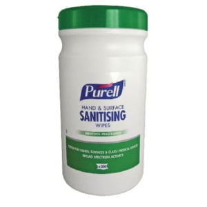 Servetele dezinfectante pentru suprafete Purell Hand & Surface wipes 92106 - tub 200 servetele