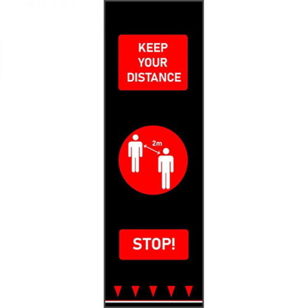 covor_distanta_sociala_coba_SDM010001_rosu_oameni Covor Coba din cauciuc SDM010001- distantare sociala vizuala cu oameni, rosu