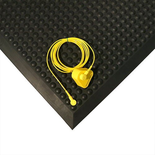 Covor ESD CobaElite SE010003ESD, negru 0.9m x 1.2m