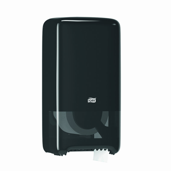 Dispenser hartie igienica 2 role Tork Twin 557508 T6 negru