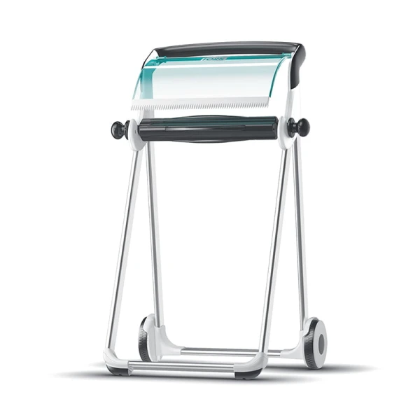 dispenser-mobil-pentru-rola-industriala-tork-652000-0 Dispenser mobil suport pentru rola industriala Tork 652000 W1 turqoise