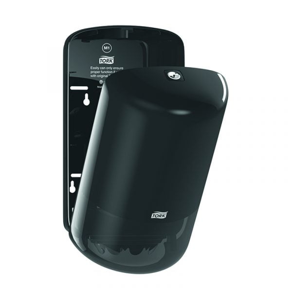 Dispenser prosoape de hartie cu derulare centrala Tork Mini 558008 M1 negru