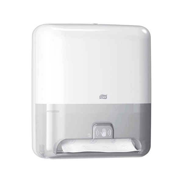 Dispenser prosoape de hartie cu senzor Tork Matic 551100 H1, alb