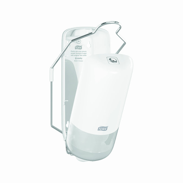 Dispenser sapun lichid actionare cu brat Tork 560100 S1, alb, 1L