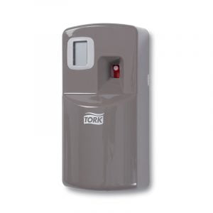 Dispenser pentru spray odorizant Tork 256055 A1, gri
