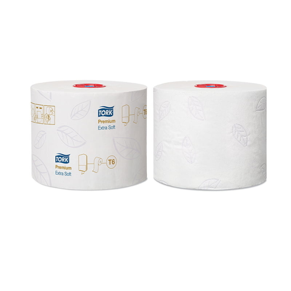 Hartie igienica Tork 127510 T6 extra fina premium, 3 straturi, 70 m/rola