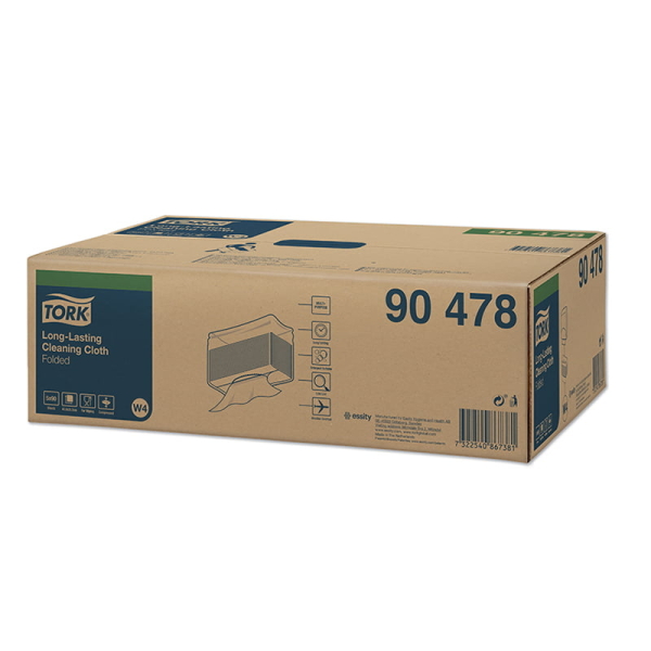 Lavete profesionale pentru curatare Tork 90478 W4, albe, 90 buc/pachet