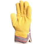 CG204_Manusi de protectie pentru lacatus, Eurostrong 204, galbene, piele spalt_palma