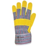 CG204_Manusi de protectie pentru lacatus, Eurostrong 204, galbene, piele spalt_dos_palma
