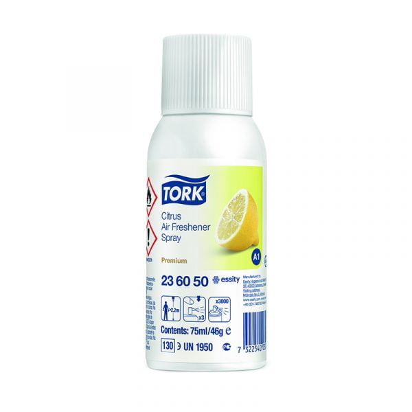 Odorizant spray Tork 236050 A1, cu aroma de citrice, 75 ml