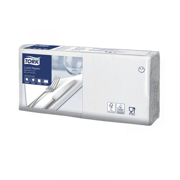 Servetele de masa Tork 477149 alb, 2 straturi, 200 buc/pachet