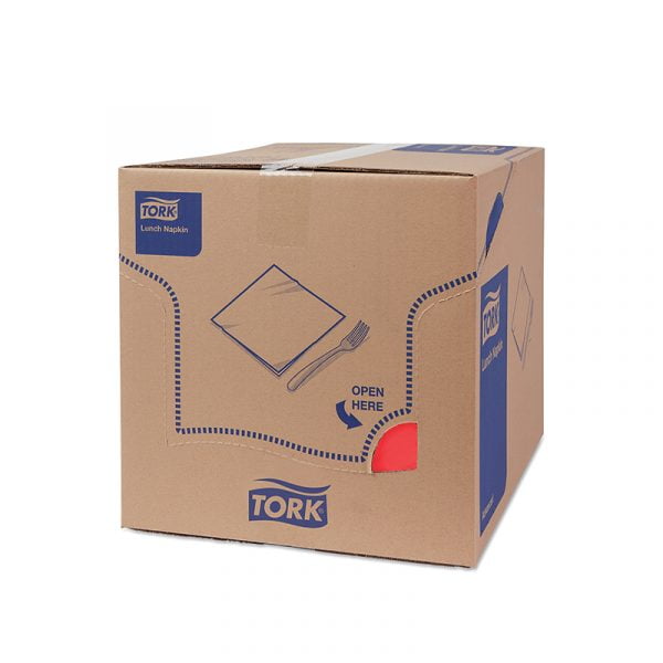 Servetele de masa Tork 477210, rosii, 2 straturi, 200 buc/pachet