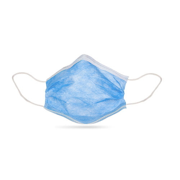 Masca chirurgicala albastra, 3 pliuri tip IIR, 50 masti/cutie, certificate 14683 si ANMDMR