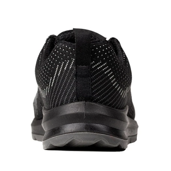 Pantofi protectie usori, S1P, SRC, MILERITE, model sport, negru, bombeu si lamela metalica, respirabilitate si confort, Coverguard