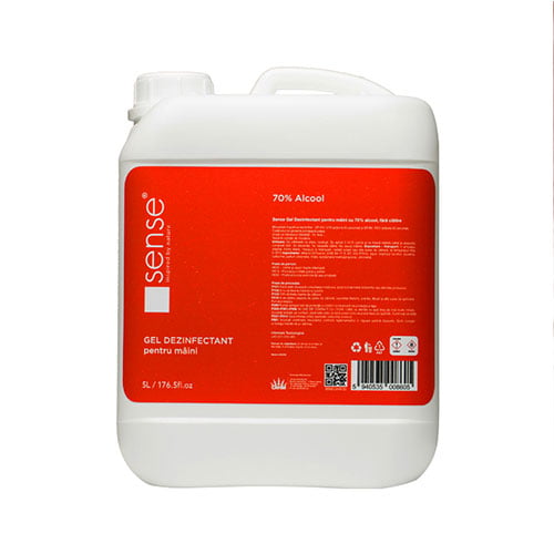 Dezinfectant de maini SENSE, 70% alcool etilic,  5 L