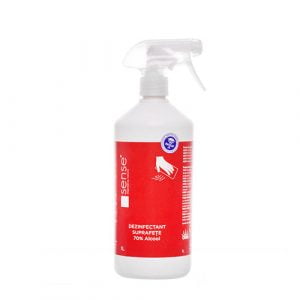 Dezinfectant pentru suprafete RTU, Sense, 70% alcool etilic, 1000 ml