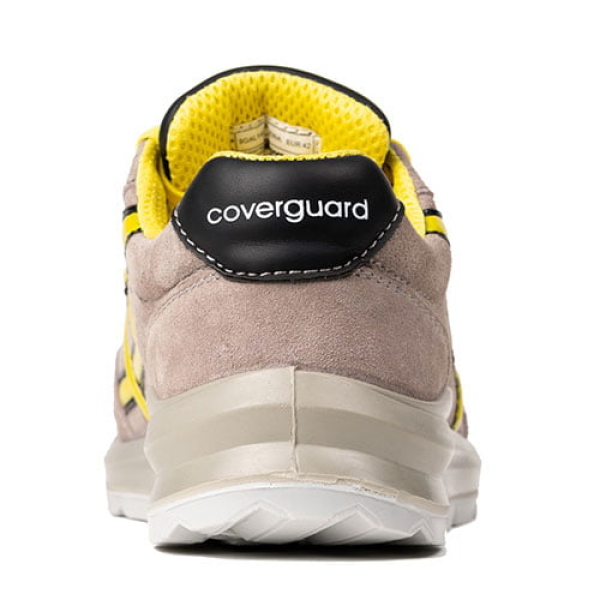 Pantofi protectie S1P SRC GALENA, cu model Galben si bombeu metalic