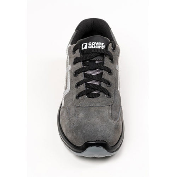 Pantofi protectie S1P SRC GALENA cu model gri deschis si bombeu metalic