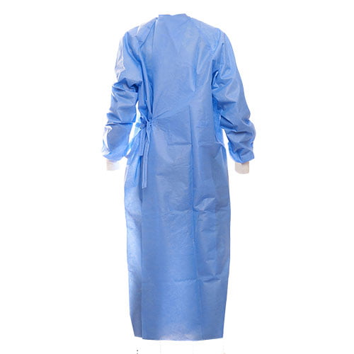 Halat chirurgical standard non steril, albastru