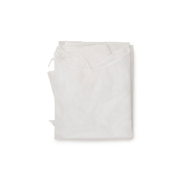 Halat vizitator de unica folosinta, alb, grosime - 20gsm, 100% polipropilena, 10 buc/set