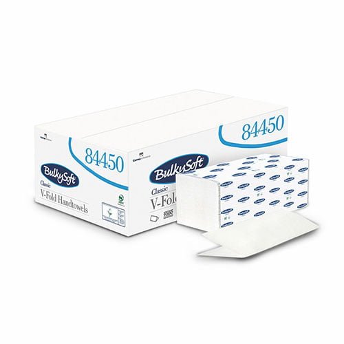 Prosoape V MICRO CLASIC- ,100% celuloza premium, ultra alb, 2 straturi, 20.5x21, 200 portii/pachet, 20 pachete / bax