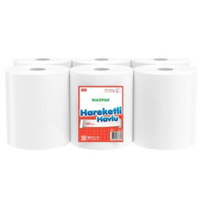 Prosoape de hartie AUTOCUT R2695, 100% celuloza, 150 m, 6 role/bax, compatibil cu dispenser cu senzor R1301