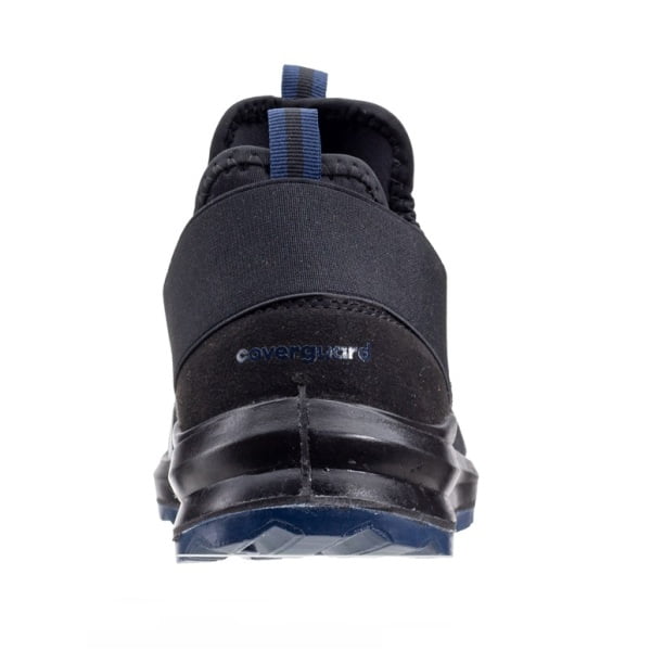 Pantofi de protectie usori S1P, SRC, PARAIBA,negru/albastru, bombeu compozit, lamela anti-perforatie textila, Coverguard