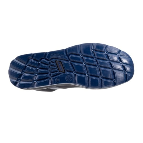 Pantofi de protectie usori S1P, SRC, PARAIBA,negru/albastru, bombeu compozit, lamela anti-perforatie textila, Coverguard
