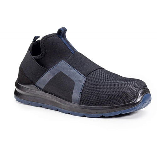CG9PAR120_Pantofi de protectie usori S1P, SRC, PARAIBA,negru_albastru, bombeu compozit, lamela anti-perforatie textila_