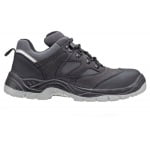 CG9SIL150_Pantofi de protectie S3, SRC, SILVER cu bombeu metalic, partea superioara hidrofuga, respirabila, dunga reflectorizanta la spate_lateral