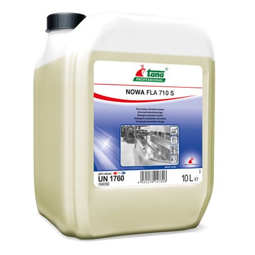 Detergent industrial concentrat,NOWA FLA 710 S, pentru curatare ulei, urme de cauciuc si murdarie grea 10l-1505782