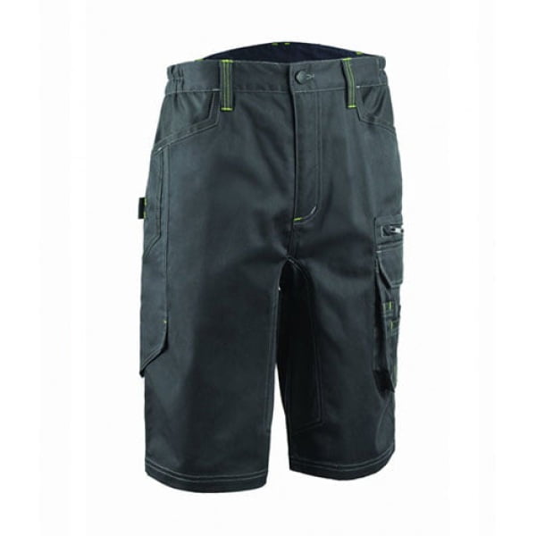 Pantaloni scurti BARVA, tercot, antracit