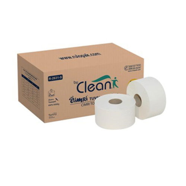 hartie_igienica_derulare_centrala_interior_mini_byclean_rulopak_300116 Hartie igienica mini BY CLEAN R2631S , 2 straturi, 17 gsm, 11,50 x 22 cm, 410 portii, 12 role/bax