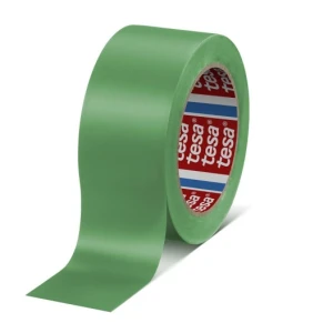 60760 -Banda de marcare pentru pardoseli, diverse culori, suport PVC, latime 50 mm, lungime 33 de metri tesa® 60760- verde
